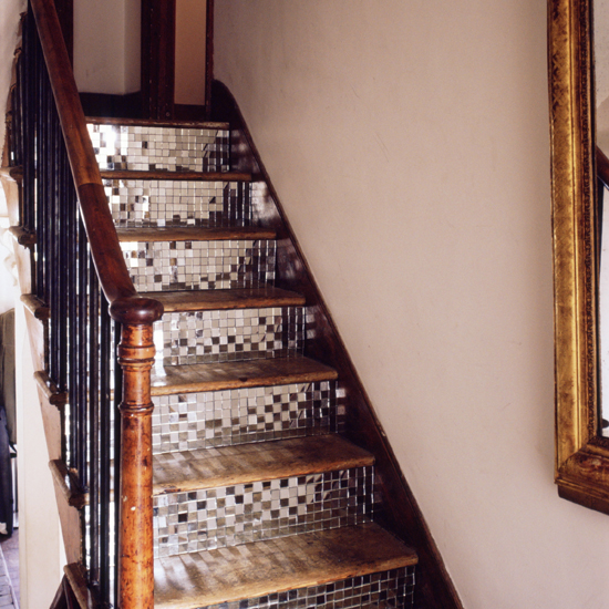 Make a feature out of your staircase with unusual details | striking ideas for stairs and hallways | Hallways and stairs ? 10 striking ideas | hallway decorating ideas | housetohome