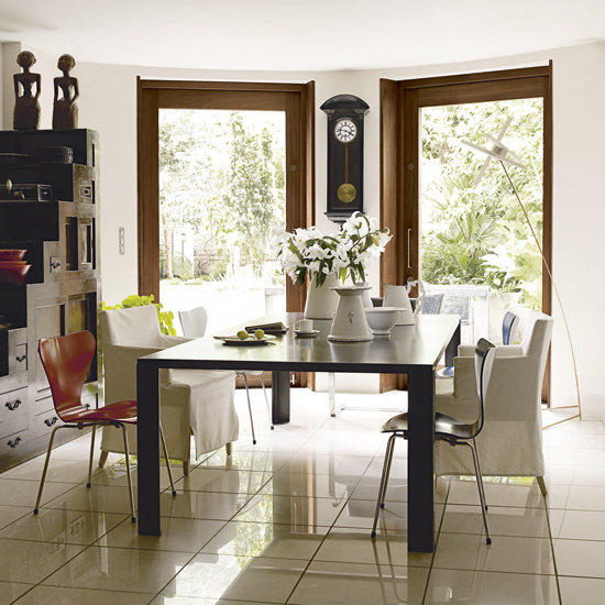Eclectic dining room | Regency-style house | House tour | Real homes | PHOTO GALLERY | Housetohome