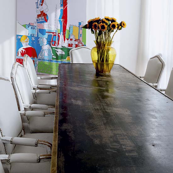 Dining table Dining table | Modern New York town house tour | House tour | Modern decorating ideas | PHOTO GALLERY | Livingetc | Housetohome