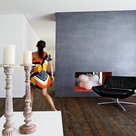 Living room corner Living room corner | Sixities-style home makeover
