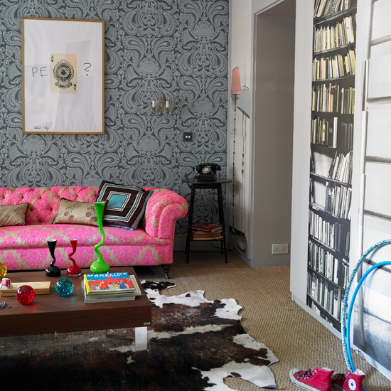 Children's sitting room | colour experts family home | boho-chic house tour | house tour | housetohome