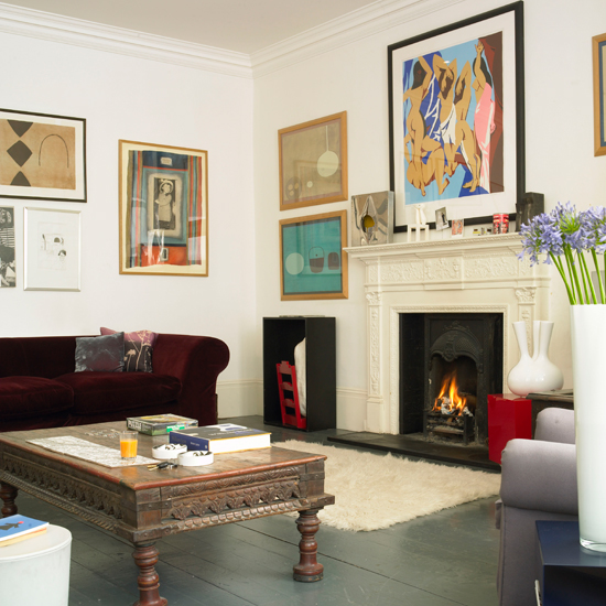 Boho-chic living room | colour experts family home | boho-chic house tour | house tour | housetohome