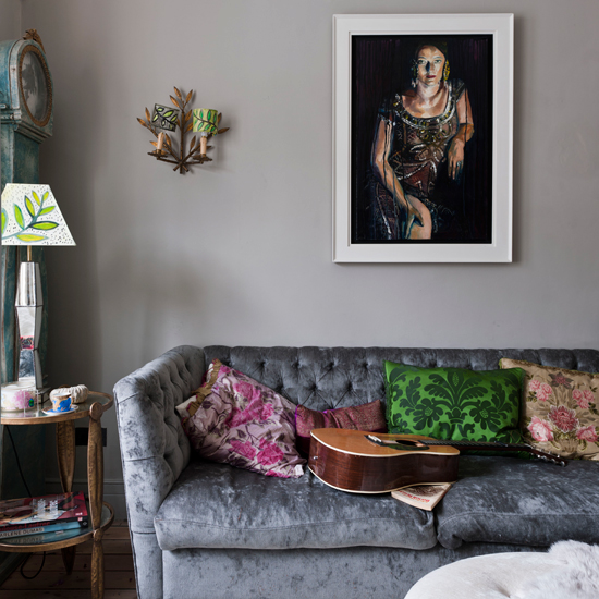 Bold traditional living room | Living room idea | Sofa | Image | Housetohome