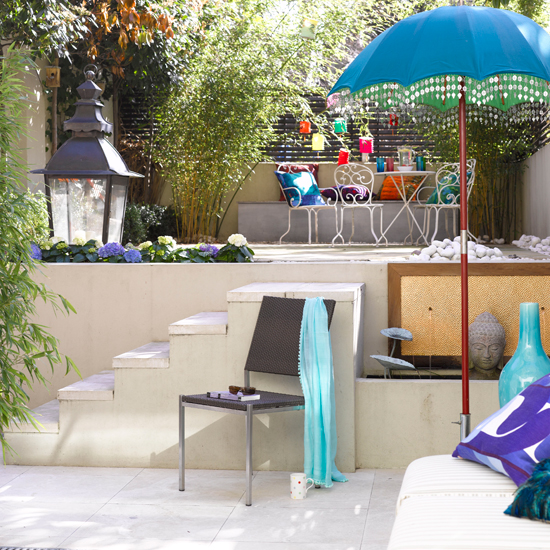 Tiered concrete terrace | Garden | Image | Housetohome