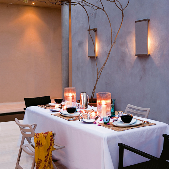 Sleek outdoor dining | Garden | Image | Housetohome
