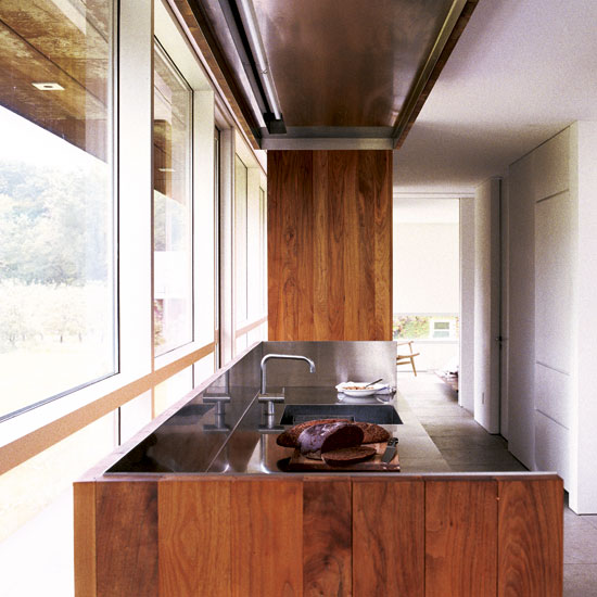 Kitchen worktop | Take a tour around a New York barn conversion | | house tours | modern and contemporary ideas | housetohome