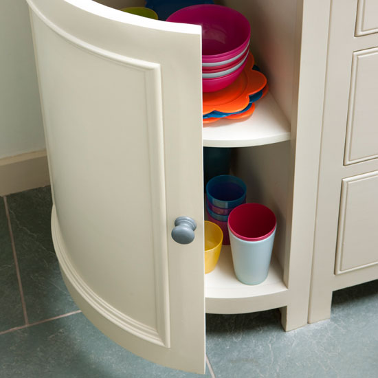 Kitchen corner storage | Ideal Home kitchen makeover