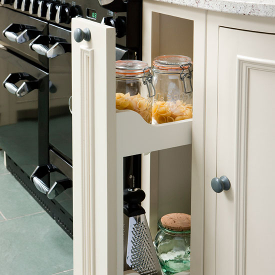Kitchen small storage | Ideal Home kitchen makeover