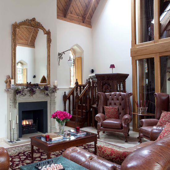 Cosy sitting room | Converted church | House tour | PHOTO GALLERY | Housetohome