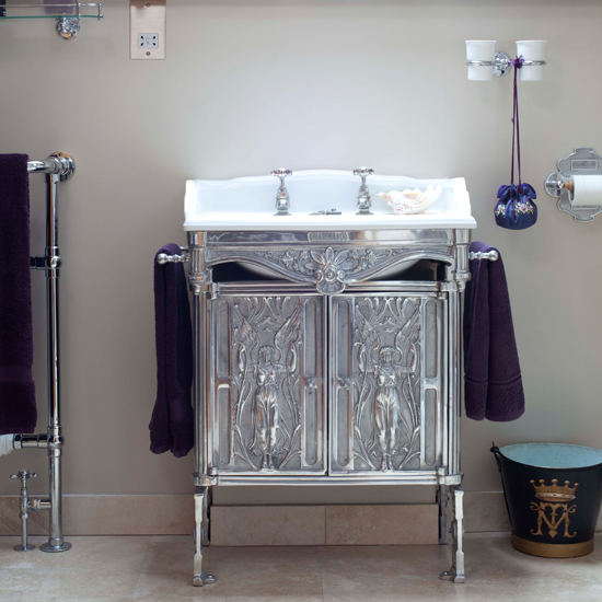 Silver washstand | Converted church | House tour | PHOTO GALLERY | Housetohome