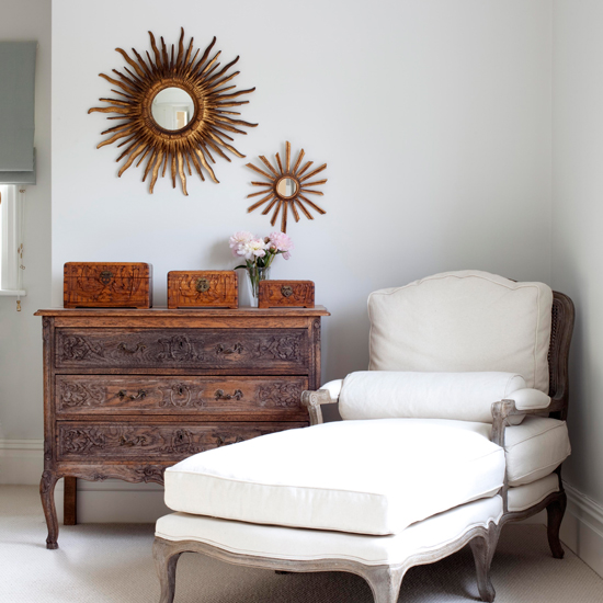 Tranquil dressing room