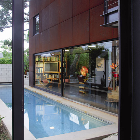 Garden swimming pool | Californian home | House tour | Real homes | PHOTO GALLERY | Housetohome