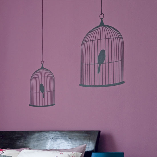 Oriental bedroom wall stickers | Create an Oriental-style bedroom | Bedroom decorating ideas | PHOTO GALLERY | Housetohome