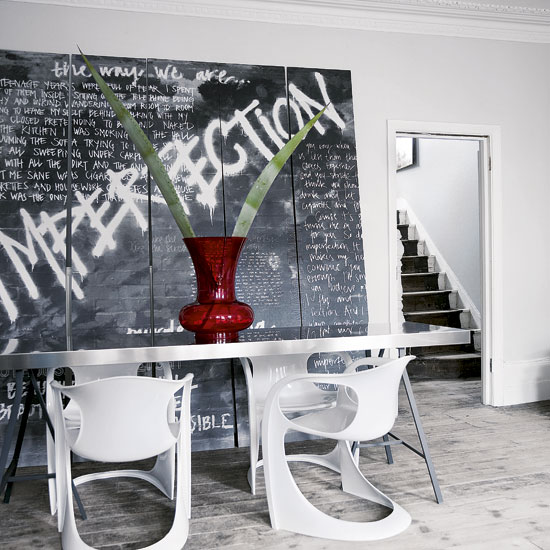 Dining room Dining room | Jimmie Karlsson's upcycled London flat | House tour | Modern decorating ideas | PHOTO GALLERY | Livingetc | Housetohome