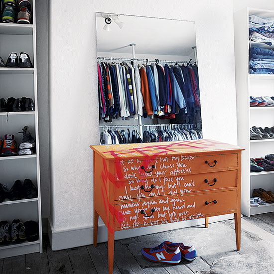 Dressing room Dressing room | Jimmie Karlsson's upcycled London flat | House tour | Modern decorating ideas | PHOTO GALLERY | Livingetc | Housetohome