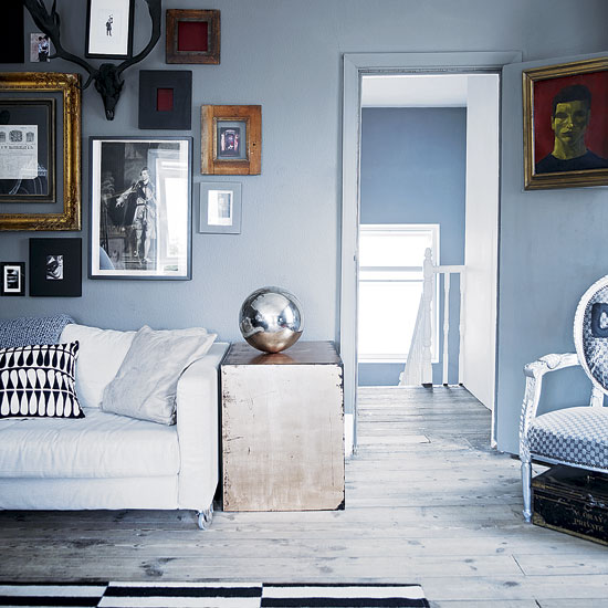 Upstairs living room Upstairs living room | Jimmie Karlsson's upcycled London flat | House tour | Modern decorating ideas | PHOTO GALLERY | Livingetc | Housetohome