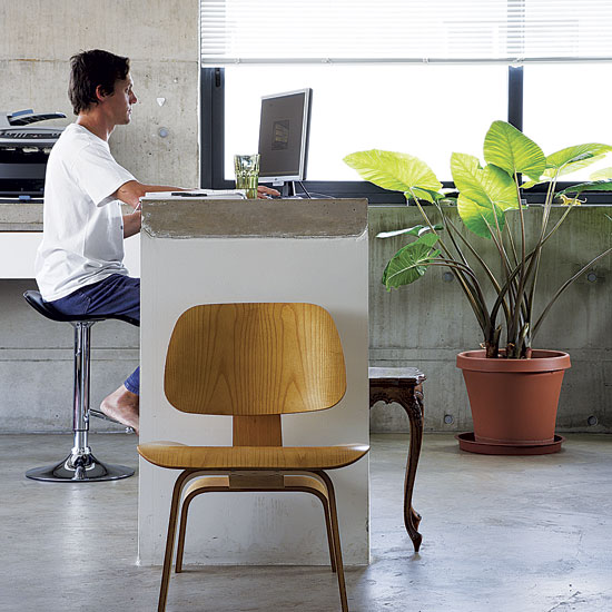 Home office Home office | Uber modernist house in South Africa | House tour | Modern decorating ideas | PHOTO GALLERY | Livingetc | Housetohome