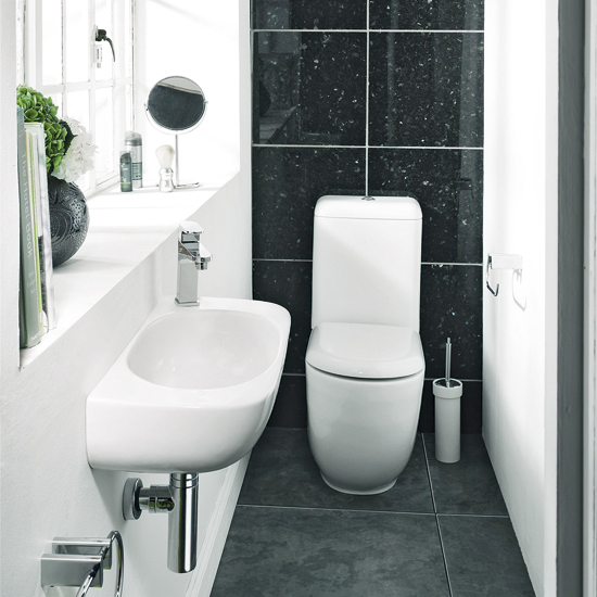 FreeForm suite from Bathstore FreeForm suite from Bathstore | 10 of the best cloakroom suites | cloakroom ideas | bathroom ideas | housetohome