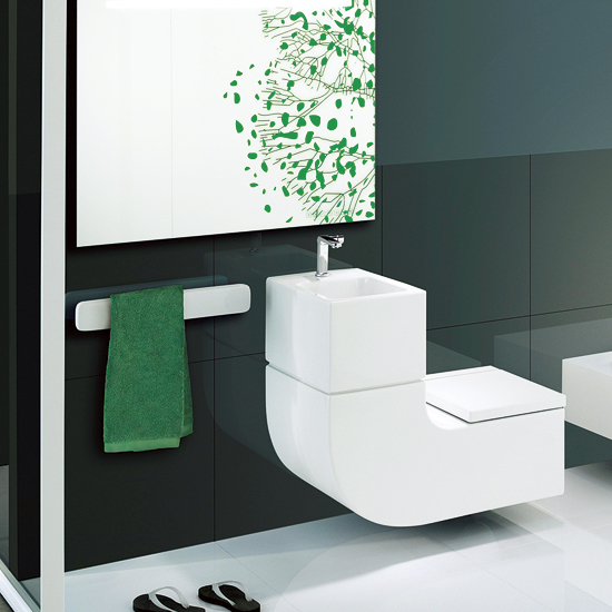 W+W suite from Roca W+W suite from Roca | 10 of the best cloakroom suites | cloakroom ideas | bathroom ideas | housetohome