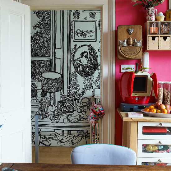 Kitchen corner Kitchen corner | India Knight's vibrant Victorian home