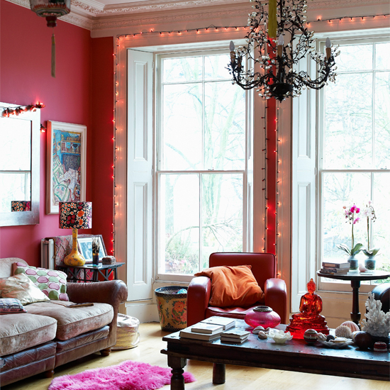 Living room Living room | India Knight's vibrant Victorian home