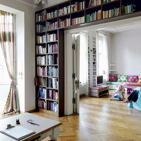 Living room storage | Technicolour Cologne apartment tour | House tour | Modern decorating ideas | PHOTO GALLERY | Livingetc | Housetohome