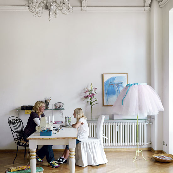 Home office area | Technicolour Cologne apartment tour | House tour | Modern decorating ideas | PHOTO GALLERY | Livingetc | Housetohome