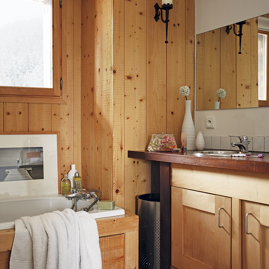 Bathroom | Romantic Alpine chalet house tour | House tour | Modern decorating ideas | PHOTO GALLERY | Livingetc | Housetohome