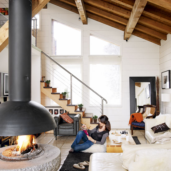 Living room | Romantic Alpine chalet house tour | House tour | Modern decorating ideas | PHOTO GALLERY | Livingetc | Housetohome