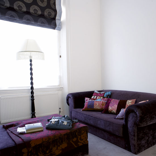 Sitting area of master bedroom | Take a tour around a grand townhouse in Notting Hill | house tours | modern and contemporary ideas | housetohome