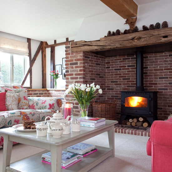 Living room | Converted 18th-century barn | House tour | Real home | PHOTO GALLERY | Housetohome