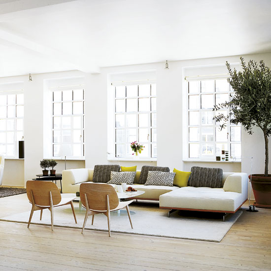 Open-plan living | step inside a cool Danish loft apartment | modern home ideas | house tour | housetohome
