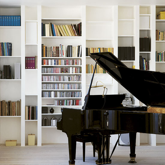 Dedicated music area | step inside a cool Danish loft apartment | modern home ideas | house tour | housetohome