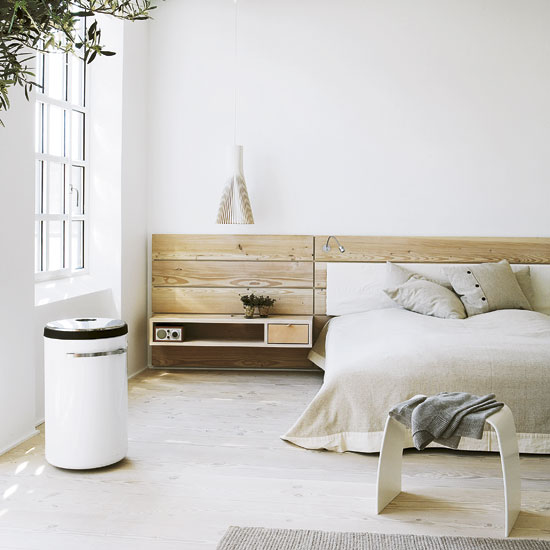 Indulgent master bedroom | step inside a cool Danish loft apartment | modern home ideas | house tour | housetohome