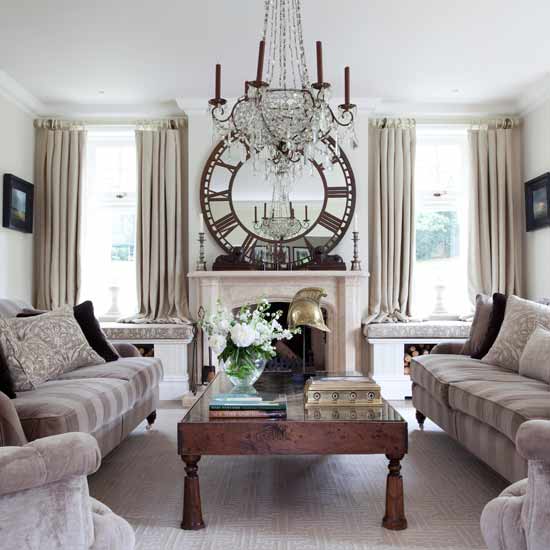Grand living room chandelier | Formal living rooms - 10 of the best | Living room ideas | PHOTO GALLERY | Housetohome.co.uk