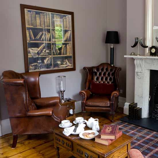 Gentleman's corner | Formal living rooms - 10 of the best | Living room ideas | PHOTO GALLERY | Housetohome.co.uk