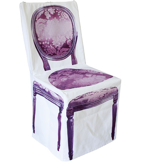 Canvas chair cover from Aram