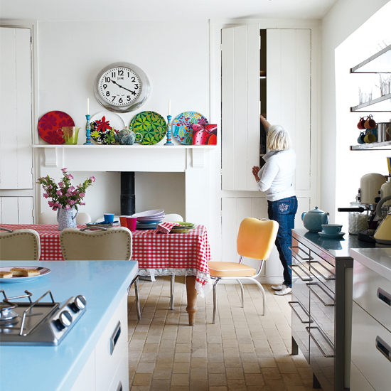 Kitchen-diner | Colourful Victorian home