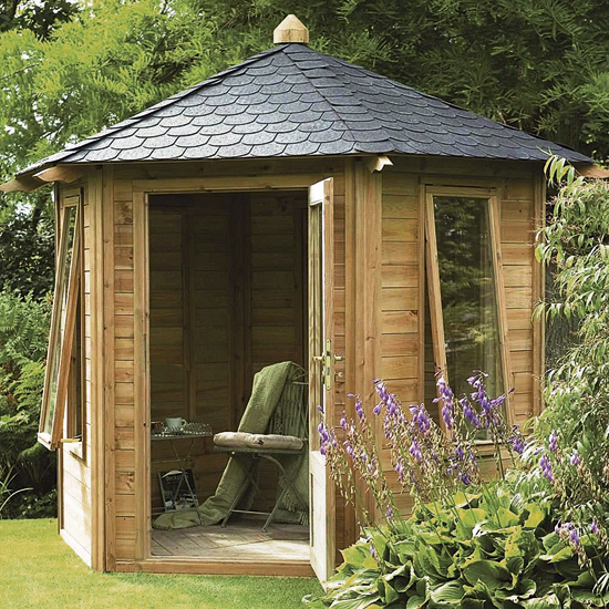 Caversham Summerhouse from B&Q | Buyer's guide to sheds and summerhouses | Garden ideas | PHOTO GALLERY | Ideal Home