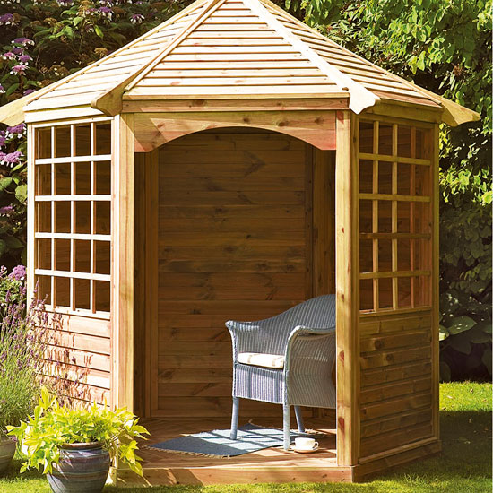 Arden gazebo from Focus | Buyer's guide to sheds and summerhouses | Garden ideas | PHOTO GALLERY | Ideal Home
