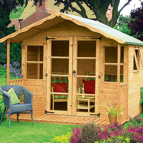 Wessex Summerhouse from Very | Buyer's guide to sheds and summerhouses | Garden ideas | PHOTO GALLERY | Ideal Home