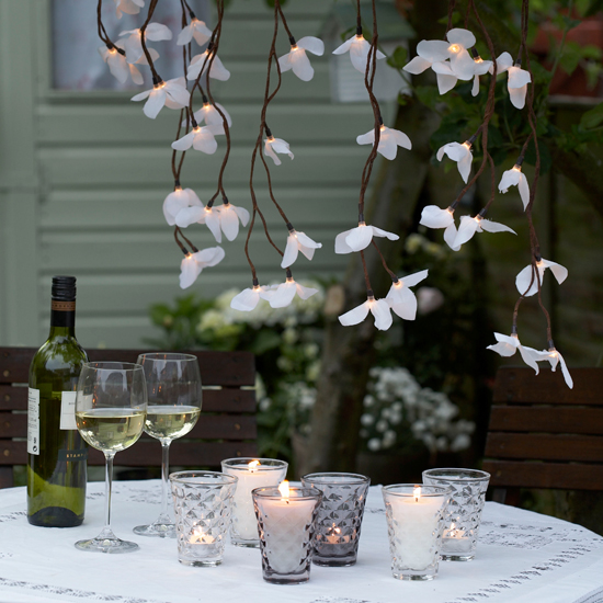 Trailing blooms | Outdoor lighting - 10 ideas | garden lighting ideas | garden ideas | housetohome