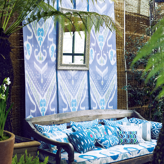 Exotic fabrics Exotic fabrics | The beauty of Ikats | Decorating Ideas | PHOTO GALLERY | Homes & Gardens | Housetohome