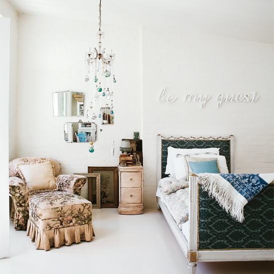 Guest bedroom | Converted mattress factory | House tours | Modern decorating ideas | PHOTO GALLERY | Livingetc | Housetohome