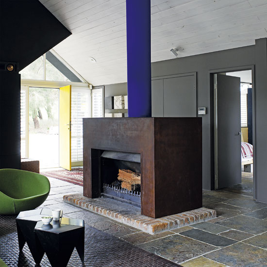 Living room fireplace | Melbourne cottage tour house tour | Modern decorating ideas | House tour | PHOTO GALLERY | Livingetc | Housetohome