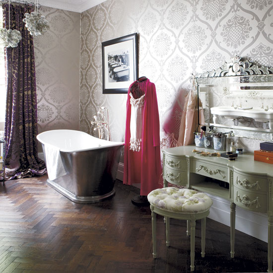Bathroom Bathroom | Step inside a fashion designer's Georgian home | House tour | Modern decorating ideas | PHOTO GALLERY | Livingetc | Housetohome