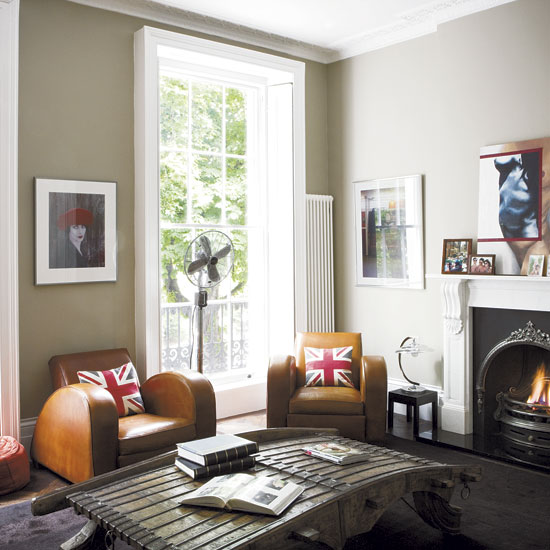 Living room Living room | Step inside a fashion designer's Georgian home | House tour | Modern decorating ideas | PHOTO GALLERY | Livingetc | Housetohome
