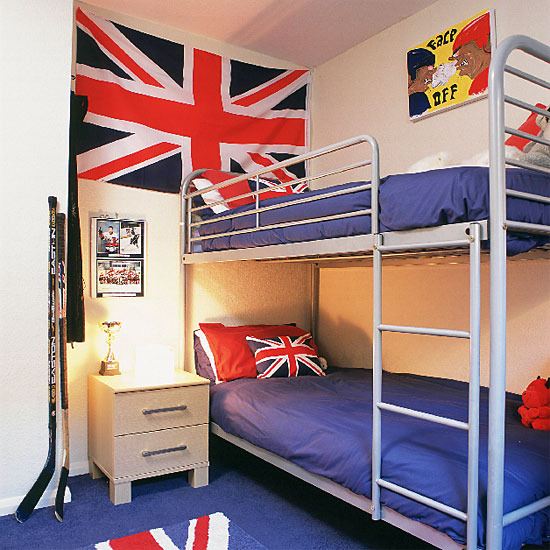 Union Jack boy's bedroom Union Jack boy's bedroom | Children's bedroom ideas for every age | Children's rooms | PHOTO GALLERY | Housetohome.co.uk