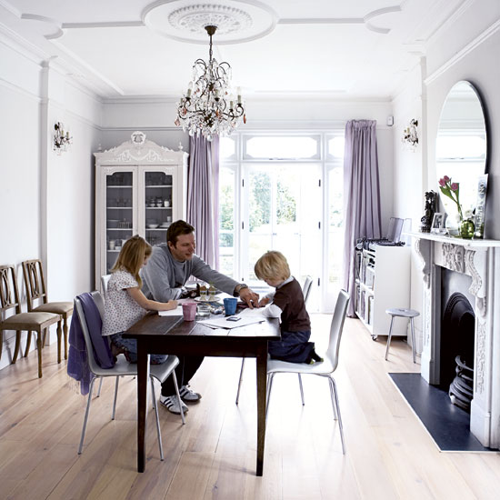 Dining room | White Victorian terrace house | Real Homes | Livingetc house tour | PHOTO GALLERY | Housetohome