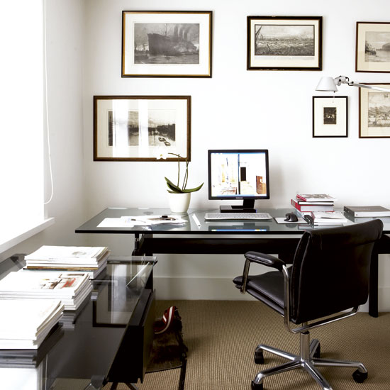 Study Study | Take a tour around a minimalist pad in Earl's Court | House tour | PHOTO GALLERY | Housetohome.co.uk